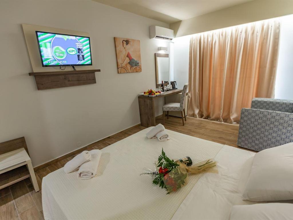 Harmony Rethymno Beach Hotel Stavromenos Luaran gambar