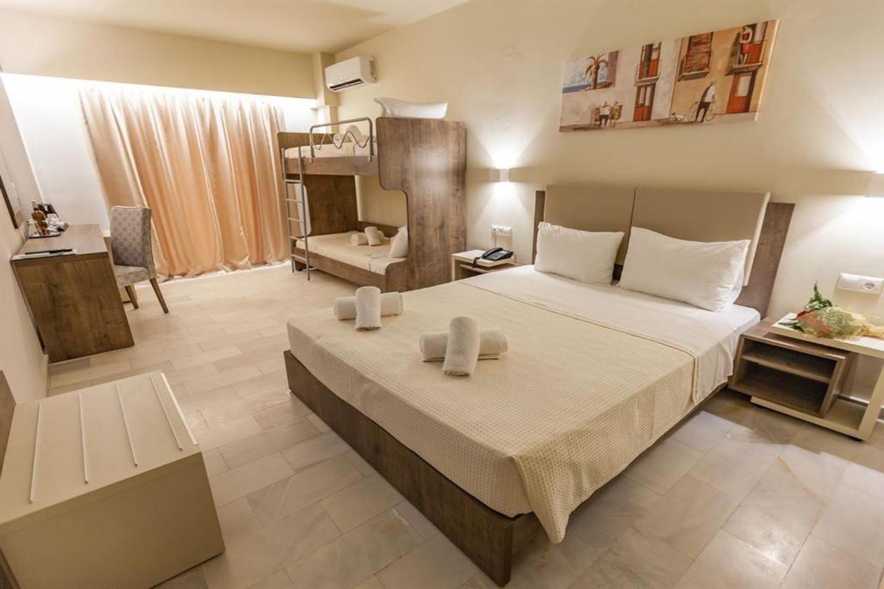 Harmony Rethymno Beach Hotel Stavromenos Luaran gambar